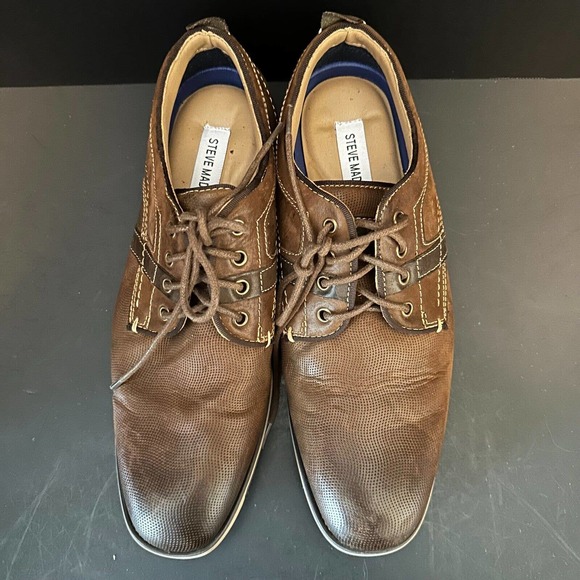 Steve Madden Jasco JASC01M1 Plain Toe Oxford Derby, size 8.5 *RARE - Picture 3 of 14